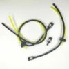 DONTODENT TheirNear 2Pcs Tuyaux D'essence Avec Filtre + 2 Mètres Tuyau D'arrosage Jaune, Universel Filtre à Essence Kit, Pour Tondeuse Coupe Herbe Débroussailleuse Tronconneuse -Débroussailleuse Soldes Magasin 34737584 1