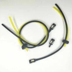 DONTODENT TheirNear 2Pcs Tuyaux D'essence Avec Filtre + 2 Mètres Tuyau D'arrosage Jaune, Universel Filtre à Essence Kit, Pour Tondeuse Coupe Herbe Débroussailleuse Tronconneuse