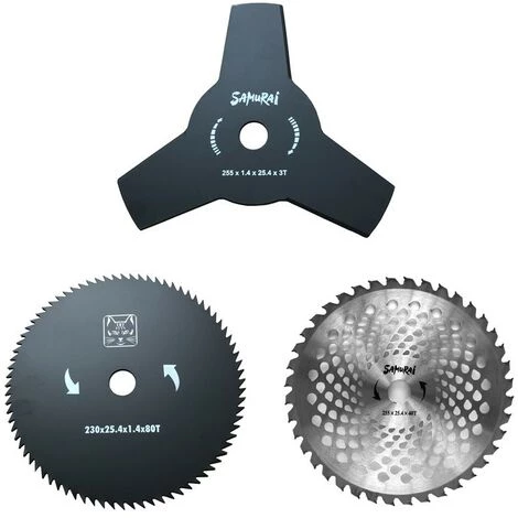 UNIVERS DU PRO Pack Débroussailleuse 3 Disques 3 / 40 / 80 Dents Alésage Ø25.4mm 3 UNIVERS DU PRO Pack Débroussailleuse 3 Disques 3 / 40 / 80 Dents Alésage Ø25.4mm