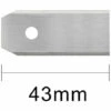 THSINDE 45 X Lames De Couteau En Titane Pour Toutes Les Tondeuses Robotiques Husqvarn/Automower/ Yardforce/Gardena (3g-0.75mm) Avec 45 Vis,argenté 2 THSINDE 45 X Lames De Couteau En Titane Pour Toutes Les Tondeuses Robotiques Husqvarn/Automower/ Yardforce/Gardena (3g-0.75mm) Avec 45 Vis,argenté -Débroussailleuse Soldes Magasin 36048418 1