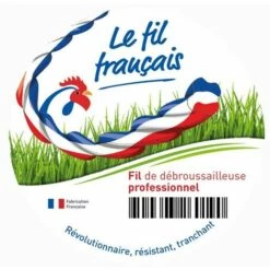 OLEOMAC Fil Coupe Bordure Helicoidal 2.4 Mm Français | 15m -Débroussailleuse Soldes Magasin 37096954 4