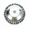 BETTERLIFE Tête De Désherbage Fil D'acier, 6/8 Pouce Brosse Rotative Disque De Pinceau à Roue Pour Outils De Pelouse Jardin Agriculture - Trou Intérieur 25.4mm (8 Pouce) -Débroussailleuse Soldes Magasin 37661000 1