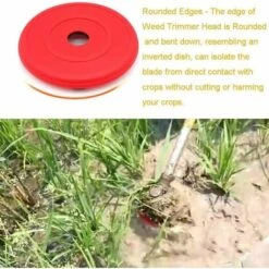 THSINDE Tête De Débroussailleuse Universelle Pour Tondeuse à Gazon, Arbre Droit, Lame De Débroussailleuse Pour Champs Pavés, Maison, Jardin, Cour, Verger, Parc Agricole 1pcs -Débroussailleuse Soldes Magasin 38222036 4