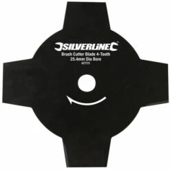SILVERLINE LAME 4 DENTS POUR DEBROUSSAILLEUSE