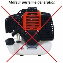 TIMBERPRO Débroussailleuse à Dos 52 Cm3 Moteur Nouvelle Génération -Débroussailleuse Soldes Magasin 4125533 3