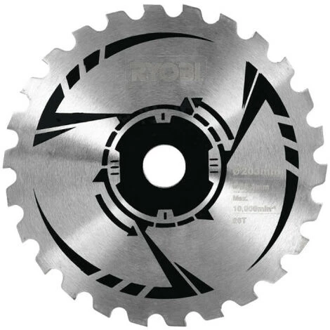 Lame Scie 26 Dents RYOBI 20cm Pour Débroussailleuses Thermiques RAC136 3 Lame Scie 26 Dents RYOBI 20cm Pour Débroussailleuses Thermiques RAC136