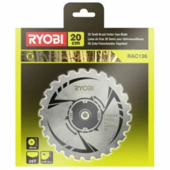 Lame Scie 26 Dents RYOBI 20cm Pour Débroussailleuses Thermiques RAC136 5 Lame Scie 26 Dents RYOBI 20cm Pour Débroussailleuses Thermiques RAC136 -Débroussailleuse Soldes Magasin 4223482 2