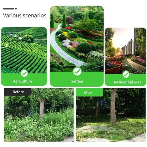 Brosse De Débroussailleuse à Gazon, Irisfr Brosse Débroussailleuse De Mauvaises Herbes, Brosse Rotative Disque De Pinceau à Roue, 150 X 150 X 25mm 6 Brosse De Débroussailleuse à Gazon, Irisfr Brosse Débroussailleuse De Mauvaises Herbes, Brosse Rotative Disque De Pinceau à Roue, 150 X 150 X 25mm – Image 4