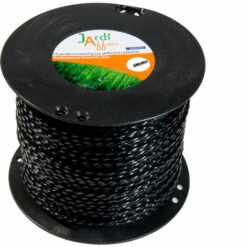 JARDIAFFAIRES Bobine De Fil Professionnel Torsade Pour Débroussailleuse 2,4mm X 494 Mètres
