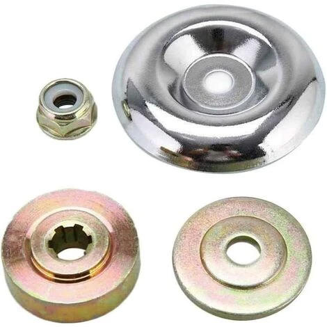 ALMI Tête De Débroussailleuse 4 Pièces Kit Fixation écrou Lame Boîte, Boîte De Vitesses En Métal Pour Tondeuse à Gazon, Accessoires De Boîte De Vitesses En Métal Pour Tondeuse, Pour Tondeuse à Gazon, Machine D'irrigation 3 ALMI Tête De Débroussailleuse 4 Pièces Kit Fixation écrou Lame Boîte, Boîte De Vitesses En Métal Pour Tondeuse à Gazon, Accessoires De Boîte De Vitesses En Métal Pour Tondeuse, Pour Tondeuse à Gazon, Machine D'irrigation