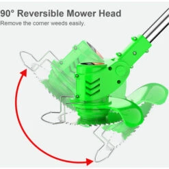 HAPPYSHOPPING Coupe-herbe Electrique 24V Tondeuse A Gazon Portable Rechargeable A Usage Domestique Tondeuse De Branches D'herbe Portable Sans Fil Pour L'elagage/la Tonte De La Cour De Jardin, Modele : Prise UE -Débroussailleuse Soldes Magasin 43439245 5
