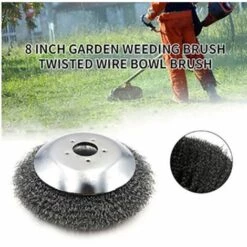 THSINDE Tête De Débroussailleuse Brosse De Fil D'acier De Tête De Coupe-Herbe De 6 Désherbage Pour Tondeuse à Gazon -Débroussailleuse Soldes Magasin 44089707 3