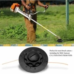 Kueatily Tête De Débroussailleuse Universelle, Tête De Tondeuses à Gazon Pour La Plupart Des Débroussailleuses, Comme Stihl Autocut C5-2 FS38 FS45 FSE60 FS50 -Débroussailleuse Soldes Magasin 44391486 5