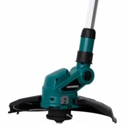 VONROC Débroussailleuse Sans Fil 20V – Doubles Roues Latérales, Poignée, Tête De Fil 8m - 2 Batteries 2.0Ah Et Chargeur Inclus -Débroussailleuse Soldes Magasin 44934133 3