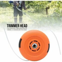 PERLE RARE Universel Bobine Fendue Tondeuse Tondeuse Débroussailleuse Tête Coupe-Herbe Tondeuse à Gazon Strimmer Débroussailleuse Tondeuse Tête De Rechange -Débroussailleuse Soldes Magasin 45754366 4