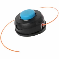 THSINDE Tête De Coupe De Tondeuse à Gazonrondes En Plastique Bleu Et Noir Avec 2 Cordes De Paille Orangedébroussailleuse T25 3 Pcs. -Débroussailleuse Soldes Magasin 45789569 4