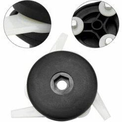 Tête De Débroussailleuse, Coupe-Herbe Coupe-tête Pour Tondeuse Adapté Pour STIHL Remplacement De Tonte Accessoires De Tondeuse à Gazon Pièces Tête De Tondeuse 9.4*5cm Fontainebleau Noir -Débroussailleuse Soldes Magasin 46036536 3