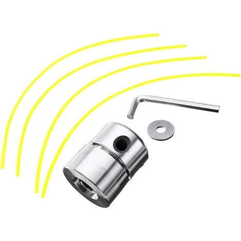 TANABATA Lot De 2 Têtes De Débroussailleuse En Aluminium Pour Débroussailleuse, Tondeuse à Gazon 4 TANABATA Lot De 2 Têtes De Débroussailleuse En Aluminium Pour Débroussailleuse, Tondeuse à Gazon – Image 2