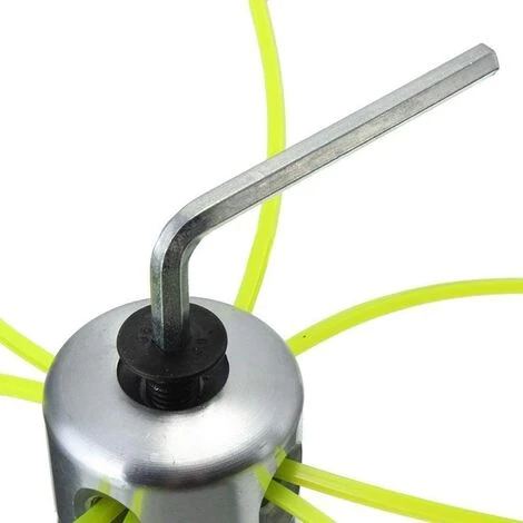 TANABATA Lot De 2 Têtes De Débroussailleuse En Aluminium Pour Débroussailleuse, Tondeuse à Gazon 6 TANABATA Lot De 2 Têtes De Débroussailleuse En Aluminium Pour Débroussailleuse, Tondeuse à Gazon – Image 4