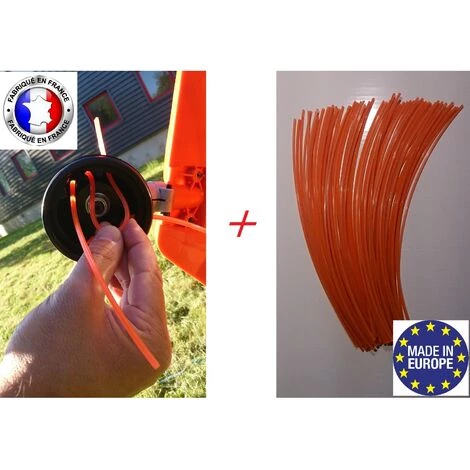 JARDIAFFAIRES Tête De Débroussailleuse Rapide Pro Avec 50 Brins De Fil Nylon 3 JARDIAFFAIRES Tête De Débroussailleuse Rapide Pro Avec 50 Brins De Fil Nylon