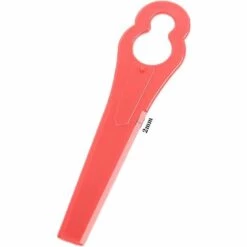 ALMI 50 Pieces Lames En Plastique De Rechange,Lame Plastique Coupe Bordure,Lame Coupe Bordure,Lame En Plastique Générale,Lames En Plastique Pour Tondeuse Sans Fil Pour Jardins Et Pelouses (50) -Débroussailleuse Soldes Magasin 46296391 3