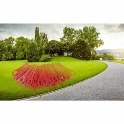 ALMI 50 Pieces Lames En Plastique De Rechange,Lame Plastique Coupe Bordure,Lame Coupe Bordure,Lame En Plastique Générale,Lames En Plastique Pour Tondeuse Sans Fil Pour Jardins Et Pelouses (50) -Débroussailleuse Soldes Magasin 46296391 5