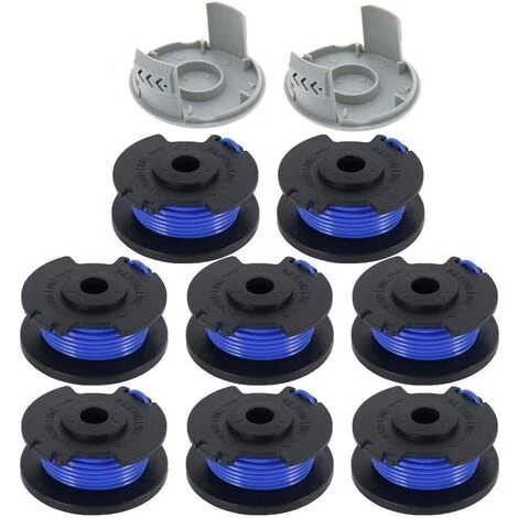 ALMI 8 Bobines De Fil De Rechange Pour Débroussailleuse 0,065" 18V 24V 40V Compatible One+ AC14RL3A,522994001 Capuchon Pour Débroussailleuse Sans Fil 3,44m 8 Bobines + 2 Capuchons 3 ALMI 8 Bobines De Fil De Rechange Pour Débroussailleuse 0,065" 18V 24V 40V Compatible One+ AC14RL3A,522994001 Capuchon Pour Débroussailleuse Sans Fil 3,44m 8 Bobines + 2 Capuchons