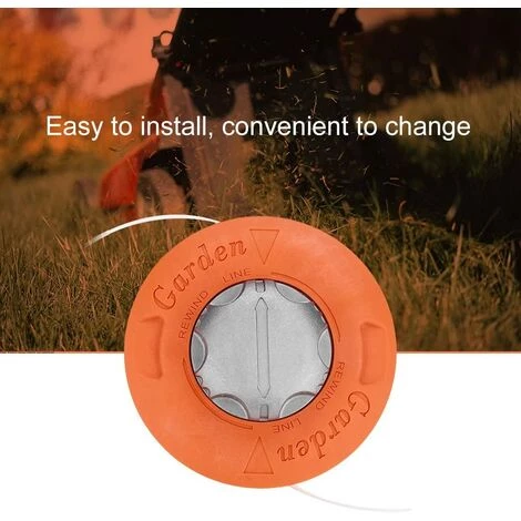 DEVENIRRICHE Tête De Coupe, Tête De Coupe En Herbe Universelle En Aluminium Tête De Débroussailleuse Tête Accessoires De Tondeuse à Gazon Tête De Coupe En Aluminium 4 DEVENIRRICHE Tête De Coupe, Tête De Coupe En Herbe Universelle En Aluminium Tête De Débroussailleuse Tête Accessoires De Tondeuse à Gazon Tête De Coupe En Aluminium – Image 2