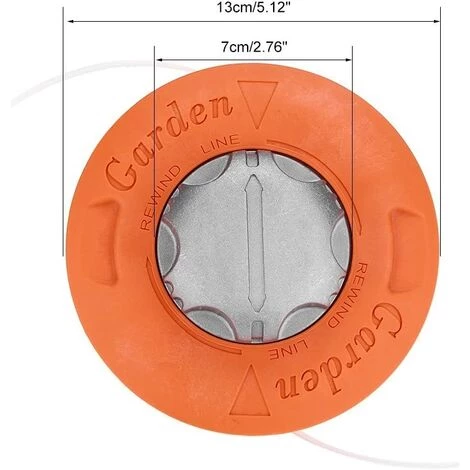 DEVENIRRICHE Tête De Coupe, Tête De Coupe En Herbe Universelle En Aluminium Tête De Débroussailleuse Tête Accessoires De Tondeuse à Gazon Tête De Coupe En Aluminium 7 DEVENIRRICHE Tête De Coupe, Tête De Coupe En Herbe Universelle En Aluminium Tête De Débroussailleuse Tête Accessoires De Tondeuse à Gazon Tête De Coupe En Aluminium – Image 5