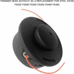 HIASDFLS Tête De Coupe Autocut 40-2 Remplacement Pour Stihl Fs160 Fs220 Fs280 Fs350 Fs400 Fs460 Fs480 8 HIASDFLS Tête De Coupe Autocut 40-2 Remplacement Pour Stihl Fs160 Fs220 Fs280 Fs350 Fs400 Fs460 Fs480 -Débroussailleuse Soldes Magasin 47152348 2