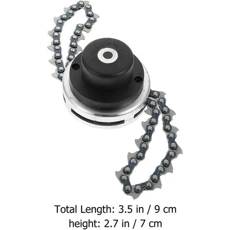 TINOR 1PC Pratique Général Vêtements Résistant Accessoires Chaîne Pour Tondeuses à Gazon,Noir 6 TINOR 1PC Pratique Général Vêtements Résistant Accessoires Chaîne Pour Tondeuses à Gazon,Noir – Image 4