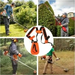 SUPERMARKET Sangle De Harnais Réglable Pour Tondeuse à Gazon, Débroussailleuse，Superma -Débroussailleuse Soldes Magasin 48361211 5