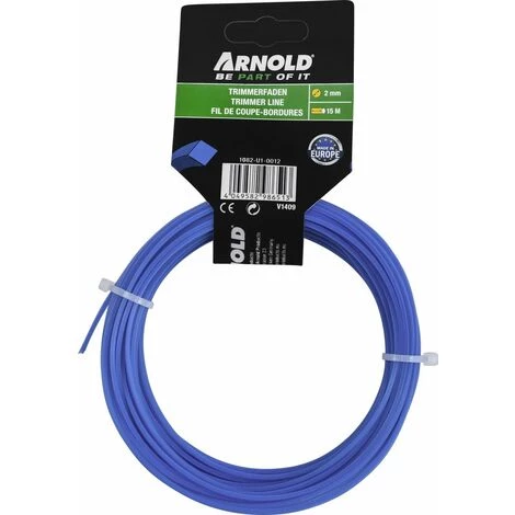 Arnold Fil De Coupe-bordure Carré En Nylon 2,0 mm × 15 M 3 Arnold Fil De Coupe-bordure Carré En Nylon 2,0 mm × 15 M