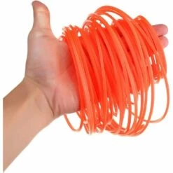 TINOR 2.4 Mm X 100 M Nylon Fil De Coupe,Forme D'étoile Débroussailleuse Bobine Avec Compatibilité élevée Et Des Performances Coupe Parfaites Pour Jardin Accessoires Tondeuse -Débroussailleuse Soldes Magasin 51245943 4