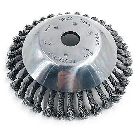 ELLE Tête De Brosse En Acier Massif De 15 Cm Pour Tondeuses à Gazon 3 ELLE Tête De Brosse En Acier Massif De 15 Cm Pour Tondeuses à Gazon