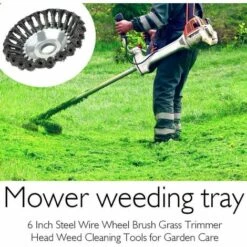 ELLE Tête De Brosse En Acier Massif De 15 Cm Pour Tondeuses à Gazon 10 ELLE Tête De Brosse En Acier Massif De 15 Cm Pour Tondeuses à Gazon -Débroussailleuse Soldes Magasin 51246363 4