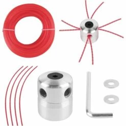 ZHUOXUAN 2021 8" Size: 200 X 200 X 25mm 6" Size: 150 X 150 X 25mm Tête De Coupe Conique En Fil Métallique Pour Tondeuse à Gazon Brosse De Qualité Supérieure Pour Débroussailleuse (1A-1C)