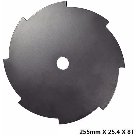 ZHUOXUAN Lames De Scie Circulaire, 255x25.4x1.6mm 8 Dents Lame Débroussailleuse Lame De Scie Coupe Tondeuse à Gazon Outils électriques 3 ZHUOXUAN Lames De Scie Circulaire, 255x25.4x1.6mm 8 Dents Lame Débroussailleuse Lame De Scie Coupe Tondeuse à Gazon Outils électriques