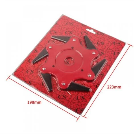 ZHUOXUAN Tête Faucheuse Fil Herbe Jardin Lame Droite De Débroussailleuse Pour Le Riz Paddy Jardin Cour Orchard 150MM 7 ZHUOXUAN Tête Faucheuse Fil Herbe Jardin Lame Droite De Débroussailleuse Pour Le Riz Paddy Jardin Cour Orchard 150MM – Image 5