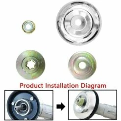 LITZEE 4 Pièces Kit Fixation écrou Lame Boîte, Boîte De Vitesses En Métal Pour Tondeuse à Gazon, Accessoires De Boîte De Vitesses En Métal Pour Tondeuse, Pour Tondeuse à Gazon, Machine D'irrigation 11 LITZEE 4 Pièces Kit Fixation écrou Lame Boîte, Boîte De Vitesses En Métal Pour Tondeuse à Gazon, Accessoires De Boîte De Vitesses En Métal Pour Tondeuse, Pour Tondeuse à Gazon, Machine D'irrigation -Débroussailleuse Soldes Magasin 51553782 5