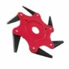 DONTODENT Tête De Débroussailleuse En Métal à 6 Dents - Tête De Tondeuse à Gazon De Jardin 2 Commandes - Rouge, Lame Plate 1 DONTODENT Tête De Débroussailleuse En Métal à 6 Dents - Tête De Tondeuse à Gazon De Jardin 2 Commandes - Rouge, Lame Plate -Débroussailleuse Soldes Magasin 52570730 1