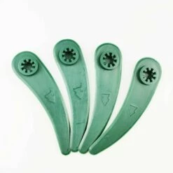 DONTODENT Lot De 200 Lames En Plastique Pour Tondeuse à Gazon, Agriculture, Foresterie, Jardinage, Accessoire De Rechange Pour Tondeuse à Gazon -en Dents De Scie*100+dent Plate*100 -Débroussailleuse Soldes Magasin 52649847 3