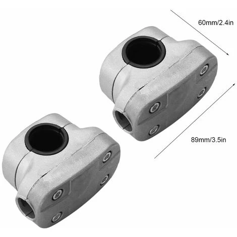 ECHOO 2 Pièces Pince De Support De Poignée De Tondeuse à Gazon, Support De Poche Pour Tondeuse à Gazon De Jardin, Tube De Guidon De Tondeuse à Gazon Pour Débroussailleuse Tondeuse à Gazon Partie 26mm 7 ECHOO 2 Pièces Pince De Support De Poignée De Tondeuse à Gazon, Support De Poche Pour Tondeuse à Gazon De Jardin, Tube De Guidon De Tondeuse à Gazon Pour Débroussailleuse Tondeuse à Gazon Partie 26mm – Image 5