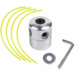 Têtes Pour Débroussailleuses Universelle En Aluminium Les Accessoires De Débroussailleuse Tête De Trimmer Macaron