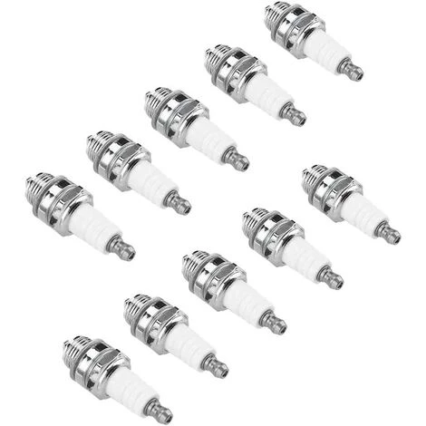 MODOU Bougies D'allumage - 10 PCs De Bougies D'allumage Pour Débroussailleuse, Accessoires De Rechange Pour Tondeuse à Gazon. 7 MODOU Bougies D'allumage - 10 PCs De Bougies D'allumage Pour Débroussailleuse, Accessoires De Rechange Pour Tondeuse à Gazon. – Image 5