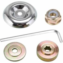 MODOU 5 Pièces Kit De Fixation D'écrou De Lame En Métal Universelle Accessoires Pour Adaptateur De Lame De Tondeuse à Gazon Pour Tondeuse à Gazon Machine D'irrigation