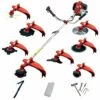 Débroussailleuse Thermique 8 En 1 - 2 Temps 65cc 4,9cv - Powerground Pro Series -Débroussailleuse Soldes Magasin 54398414 1