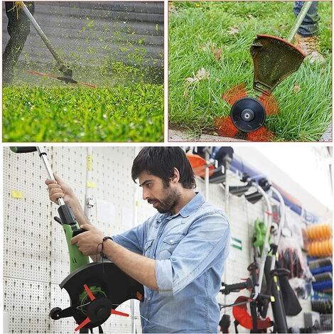 Lames En Plastique De Rechange,100 Pièces Lames De Coupe En Plastique Lame De Tondeuse En Plastique Débroussailleuse à Couteau En Plastique, Pour Jardin Et Pelouse Coupe Bordures,Starlight 7 Lames En Plastique De Rechange,100 Pièces Lames De Coupe En Plastique Lame De Tondeuse En Plastique Débroussailleuse à Couteau En Plastique, Pour Jardin Et Pelouse Coupe Bordures,Starlight – Image 5