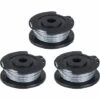 3 Pièces Bobine De Fil Debroussailleuse, Bobine Fil Nylon Pour Coupe Bordure, Compatible Avec ART 23SL Et ART 26SL,Starlight -Débroussailleuse Soldes Magasin 54459871 1