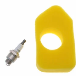 JARDIAFFAIRES Bougie Avec Filtre à Air Pour BRIGGS & STRATTON Et MTD Remplace BR2LM + 698369